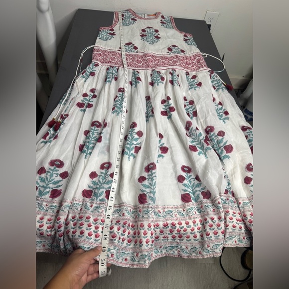 Oliphant Sleeveless Piped Maxi- Napa Red Tuckernuck - Picture 5 of 8